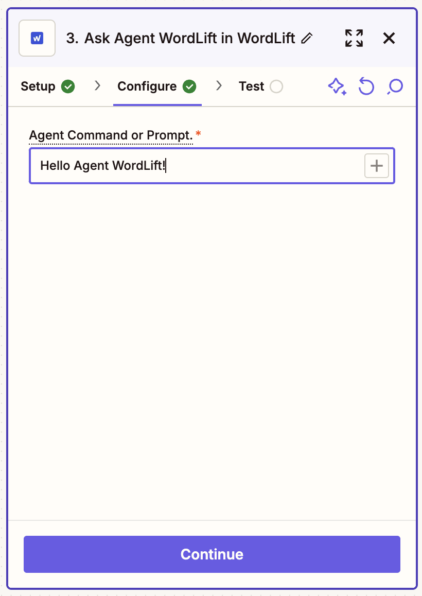 Agent WordLift